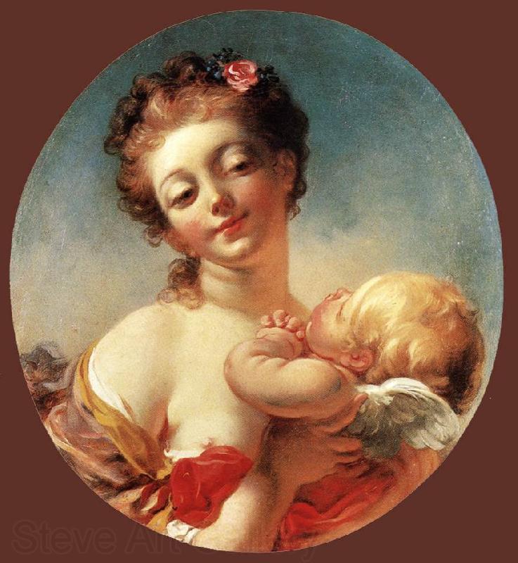 Jean Honore Fragonard Venus and Cupid Germany oil painting art